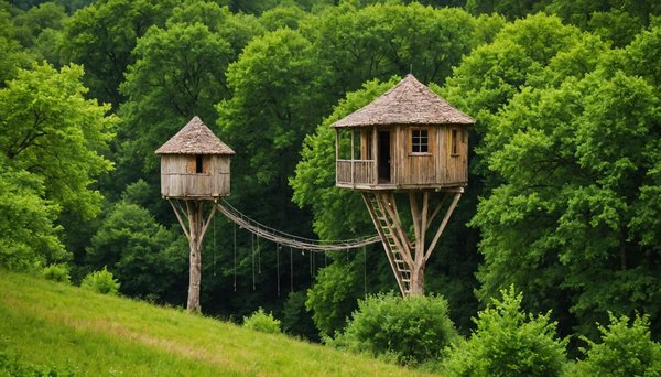 Évadez-vous dans les cabanes perchées de Dordogne