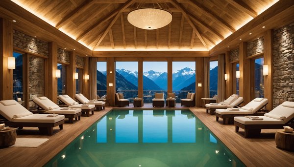Top 10 hôtels spa dans les alpes pour une pleine relaxation